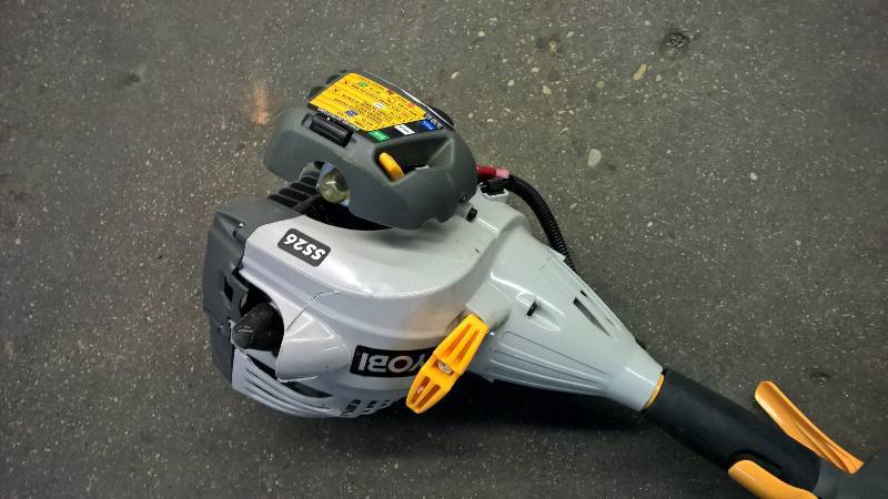 Ryobi 26cc Weed whip, motor only, missing bottom of shaft and whip, Model RY28045