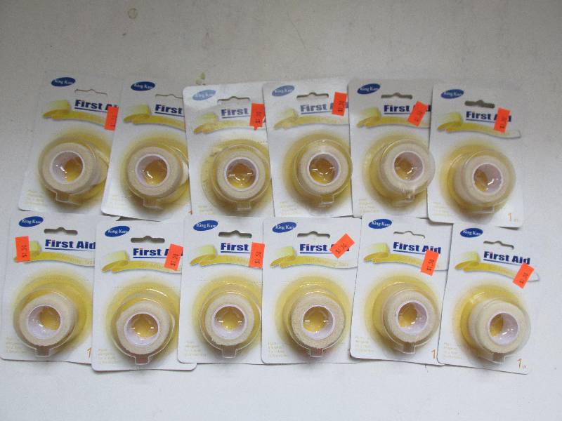 lot 51 image: 12 first aid self adhering tape...