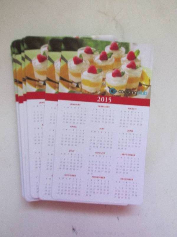 lot 99 image: 44 new 2k15 magnet calenders...
