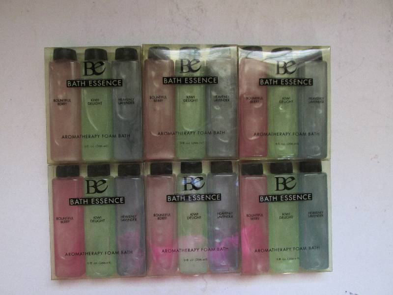 lot 114 image: 6 bath essence 3 packs berry kiwi l...