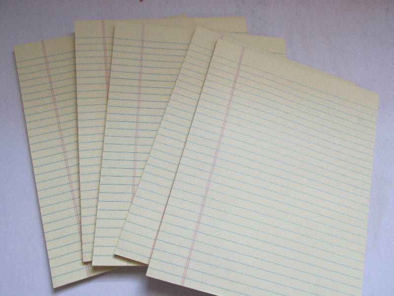 lot 138 image: 5 11x9 note pads new...