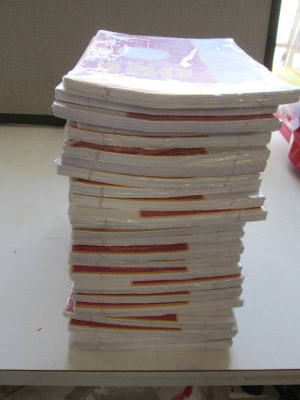 lot 153 image: 25 wide ruled packs of 150 sheets o...