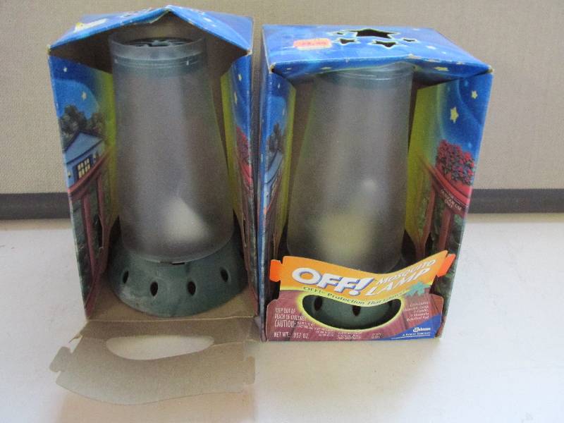 lot 157 image: 2 misquito lamps...