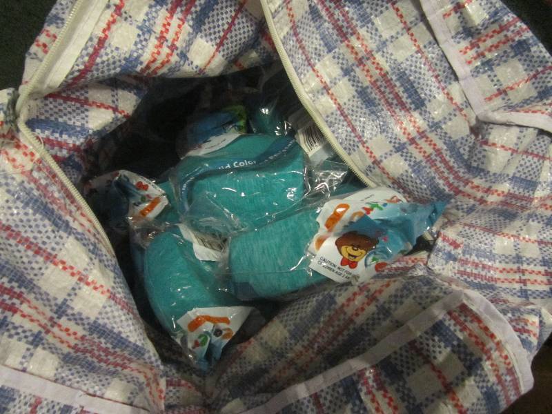 lot 246 image: huge bag of party streamers at leas...