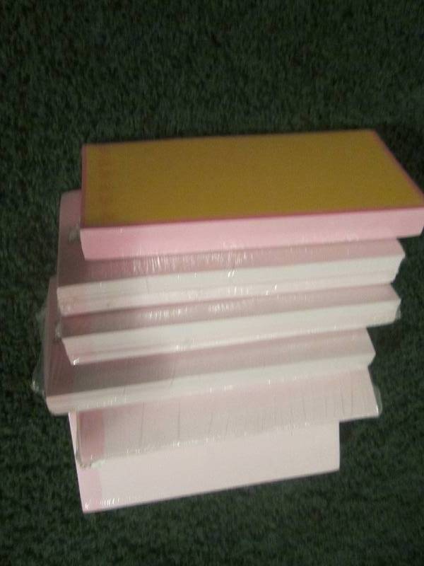 lot 280 image: lot of 6 note pads ...