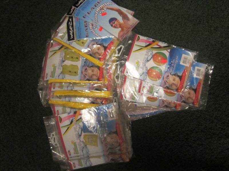 lot 288 image: lot of swim vests and beach balls ...