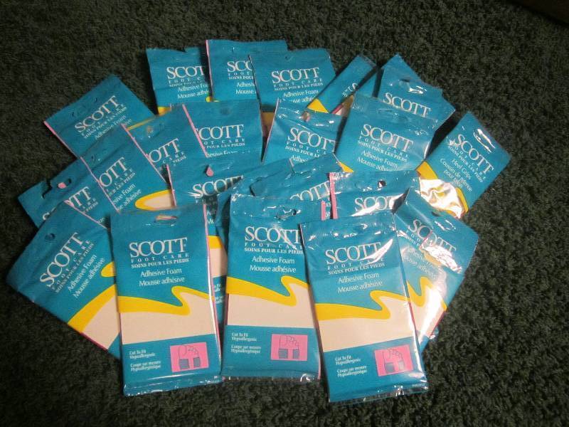 lot 291 image: lot of scott foot care adhesive foa...