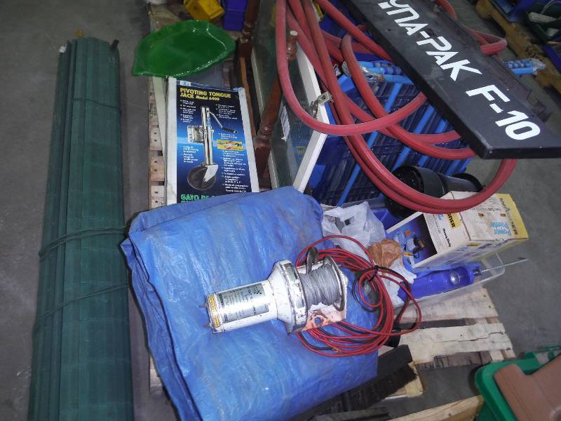 Pallet of Misc. Items, Preveiw or see pictures for content and condition, Ingnore # in Picture