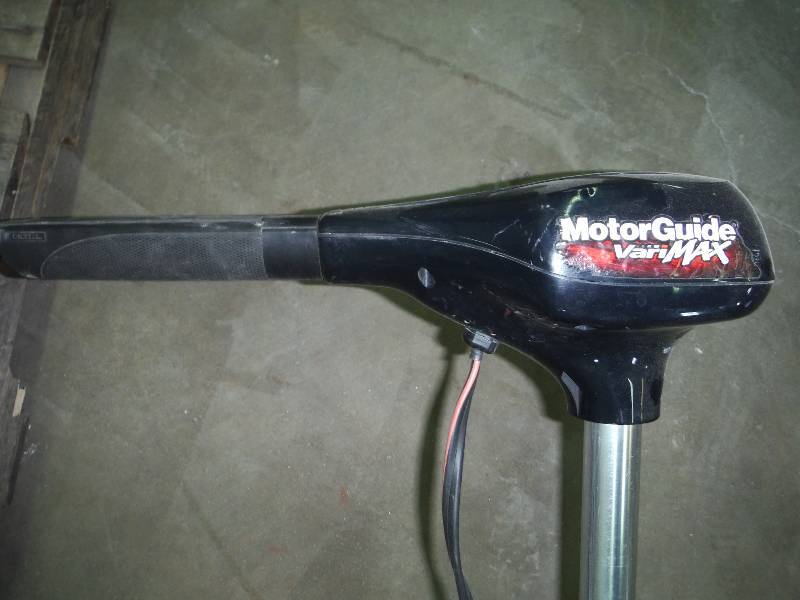 Motor guide VaraMax Trolling motor, Working
