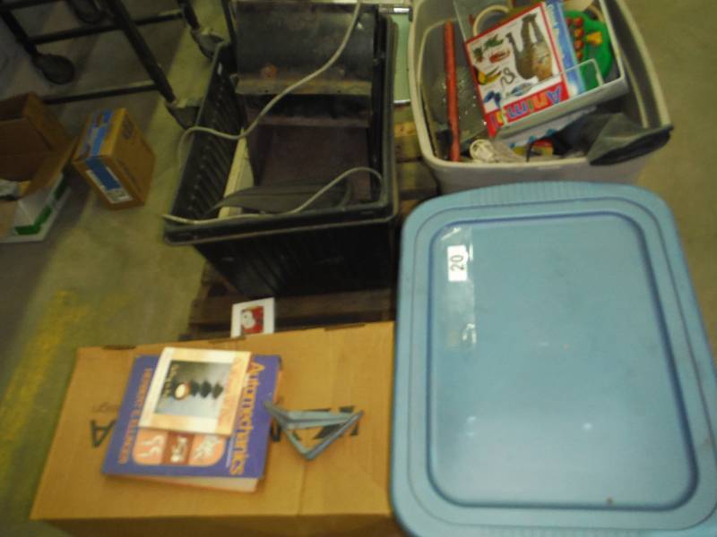 Pallet of Misc. Items, Preveiw or see pictures for content and condition