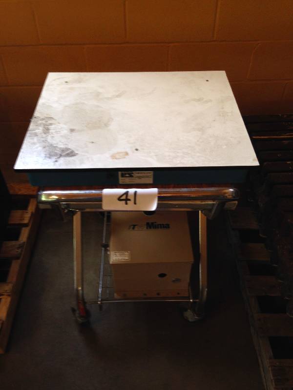 Cart with contents