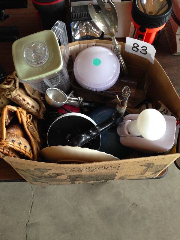 Box of misc.