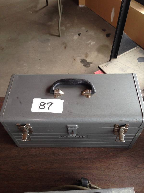 Craftsman tool box