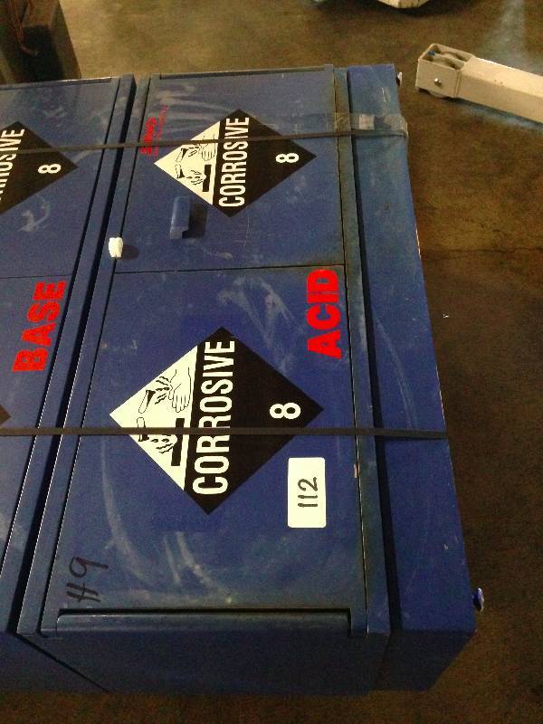 Corrosive  acid cabinet
