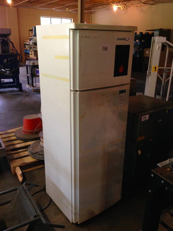 VWR narrow lab fridge
