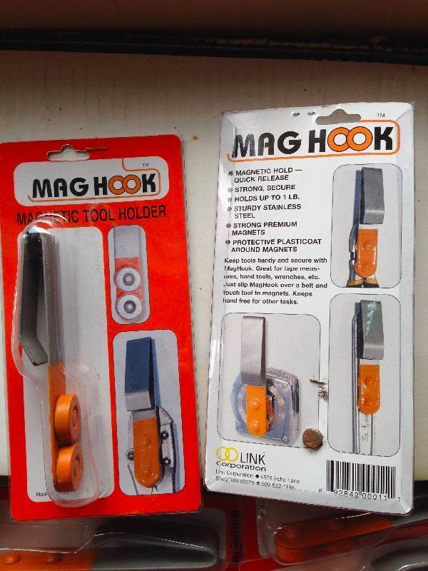 Lot of 5 Mag Hook tool holders
