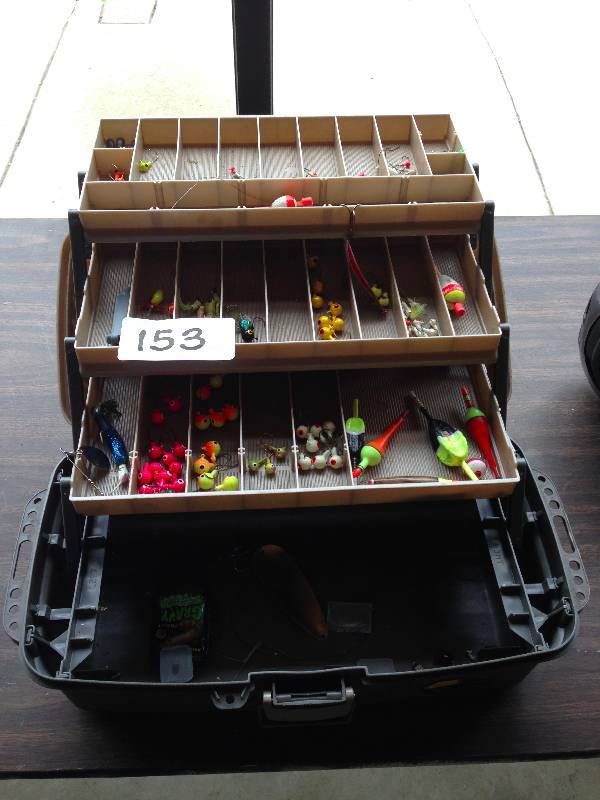 Tackle box with misc. tackle