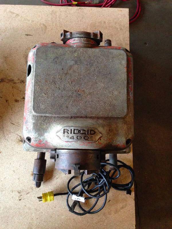 Ridgid 400 powered pipe threader