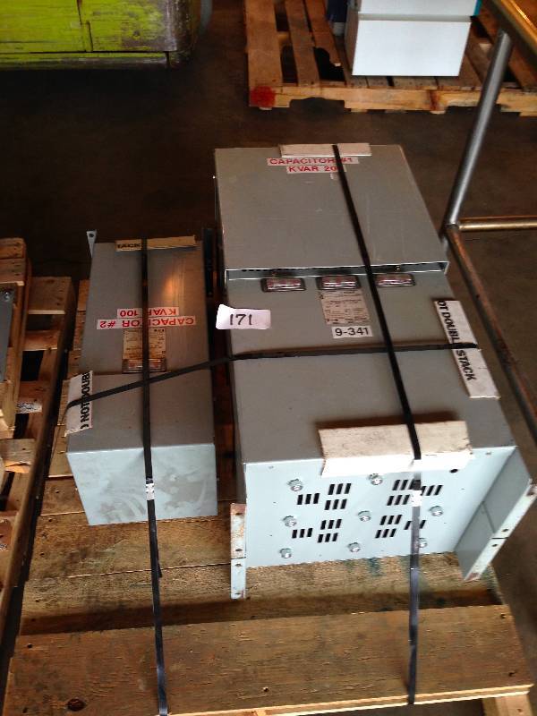Pallet lot of transformers