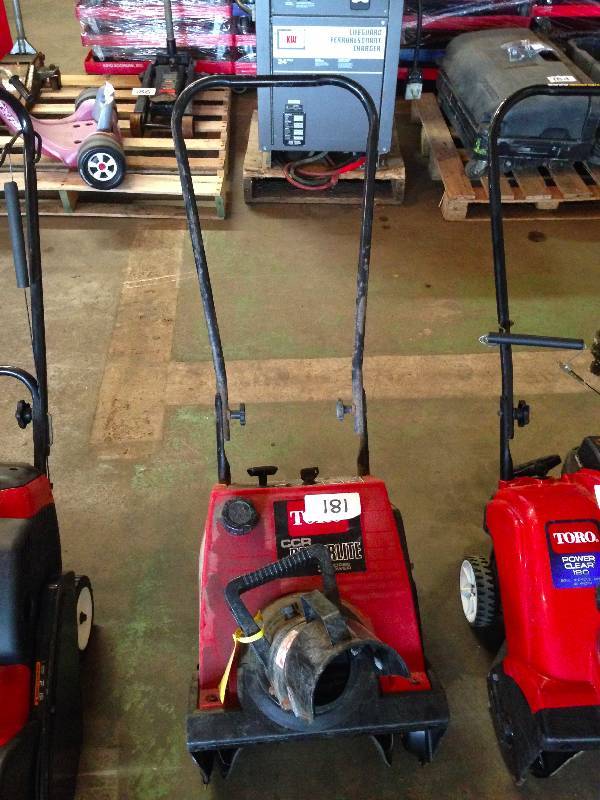 Toro snow blower.