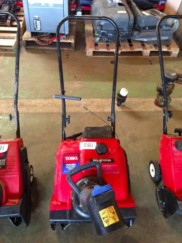 Toro snow blower.