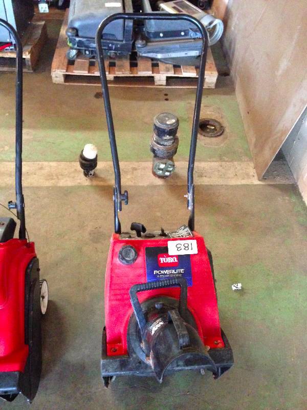 Toro snow blower.