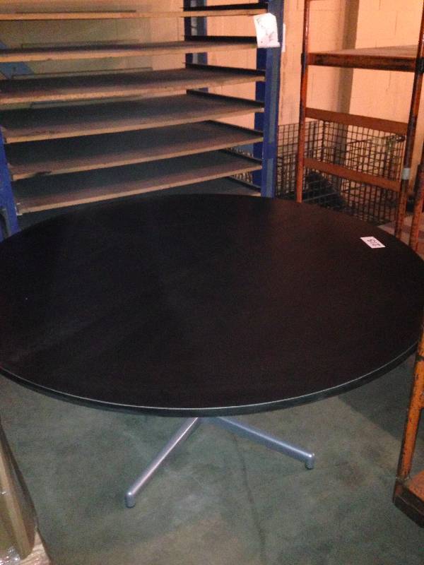 Large round table