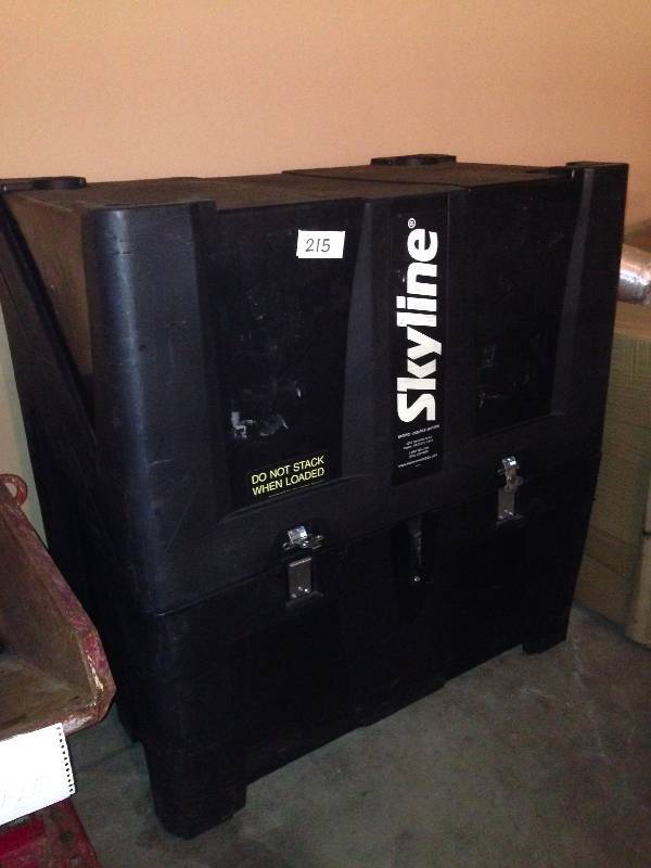 Large Skyline protective shipping crate