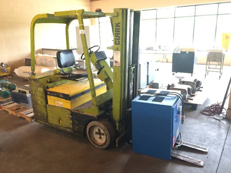 Clark Electric Forklift with Charger