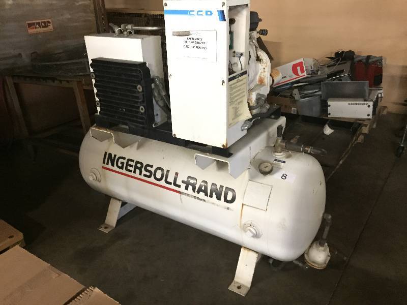 Ingersoll Rand Horizontal Air Compressor