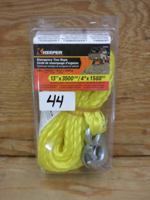 New Keeper 13ft 3500# Tow Rope ...