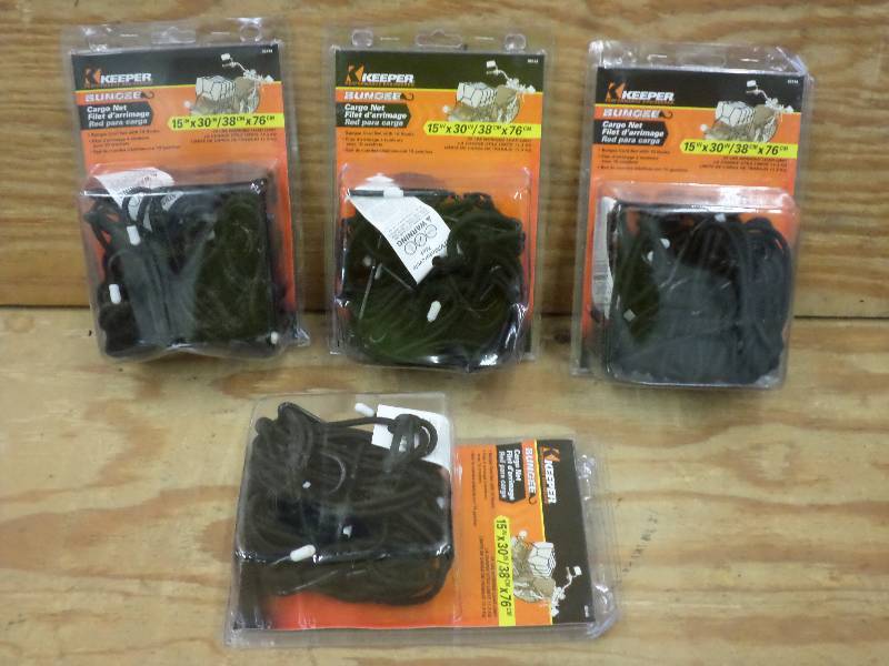 (4) New Keeper 15x30 Cargo Nets ...
