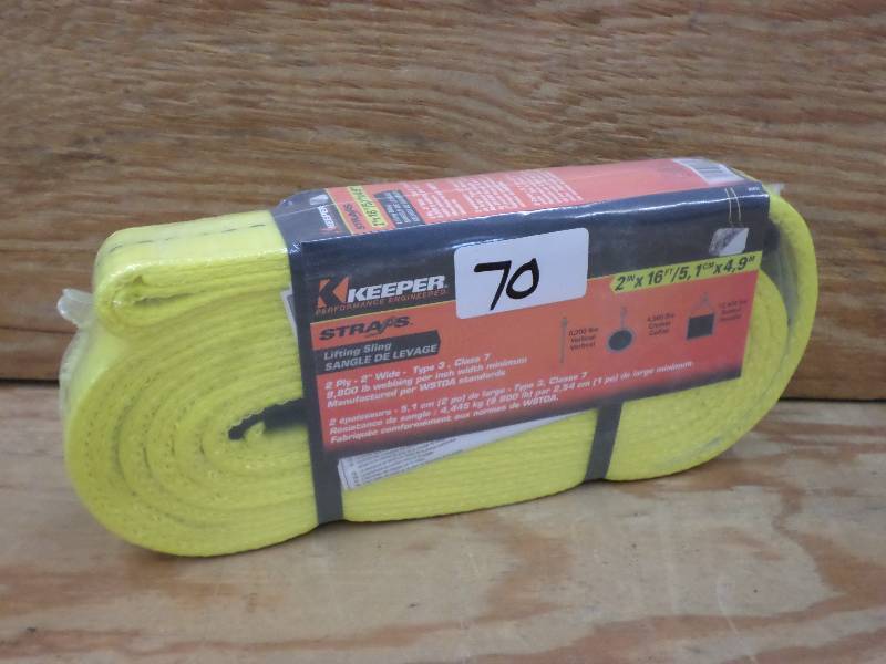 New Keeper 2x16ft 6200# Lifting Sl...