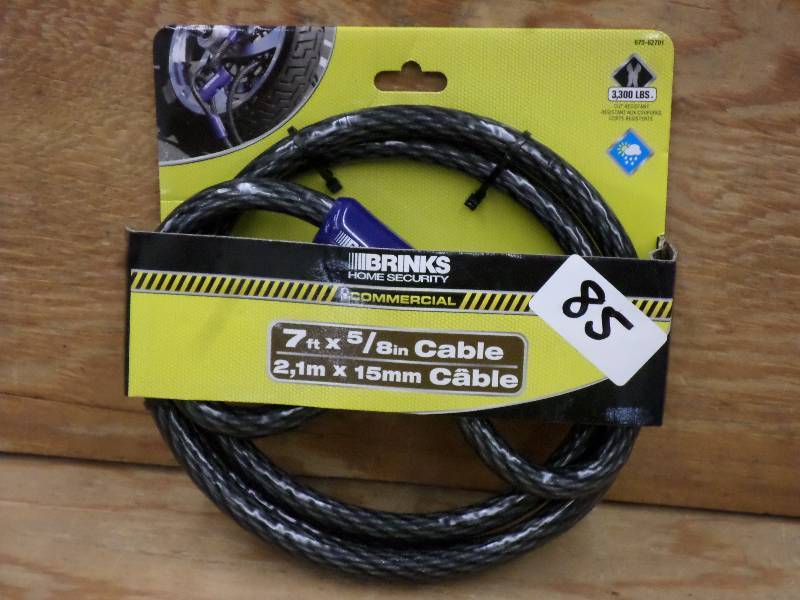 New Brinks 58x7ft Locking Cable ...