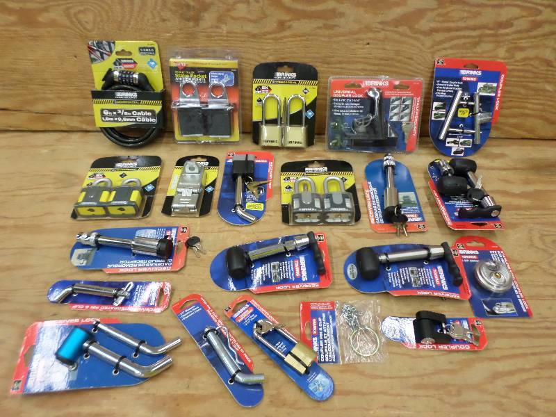 Large Lot Of New Products Brinks P...