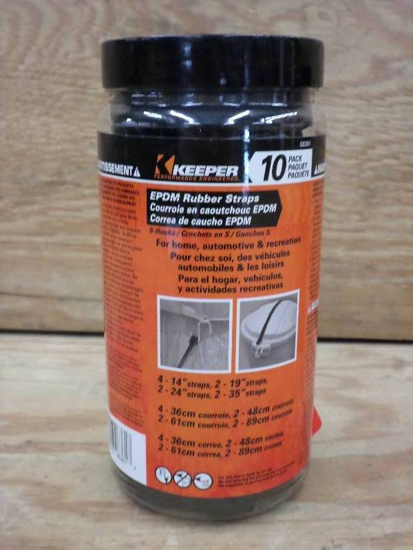 New Keeper 10-Pack Of Assorted Leng...