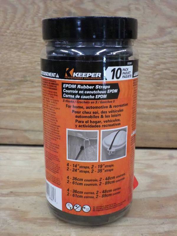 New Keeper 10-Pack Of Assorted Leng...