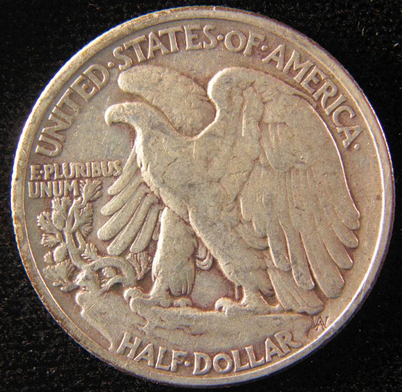 1940 WALKING LIBERTY SILVER HALF FINE