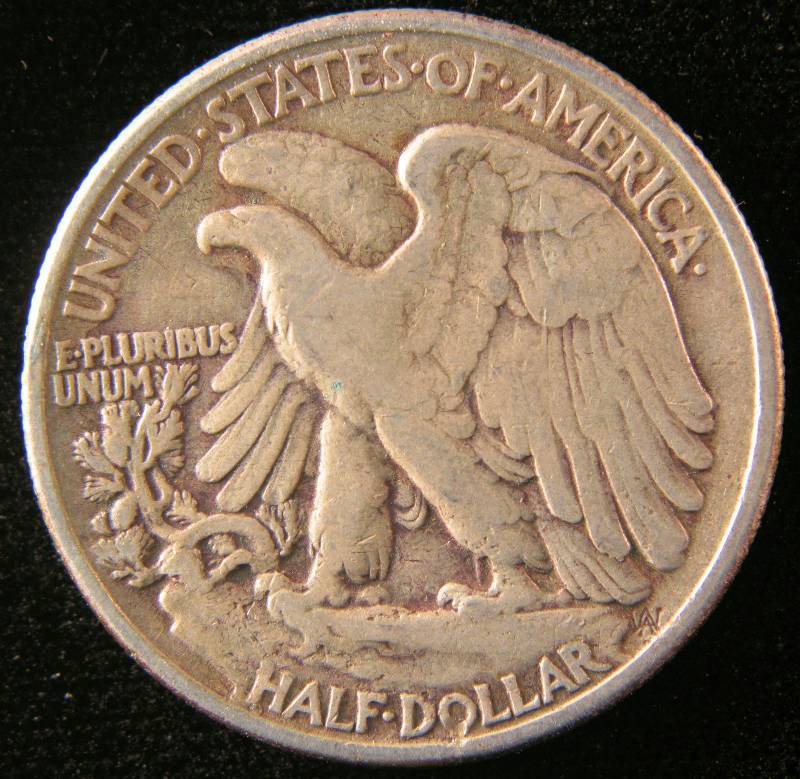 1946 WALKING LIBERTY SILVER HALF FINE