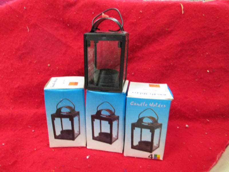 Qty 4 Candle Holders...