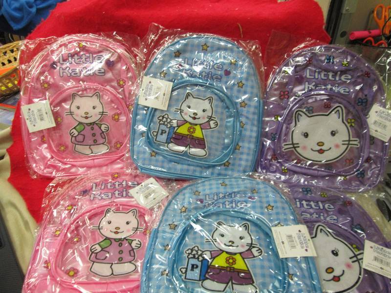 Qty 6 Little Katie back packs...