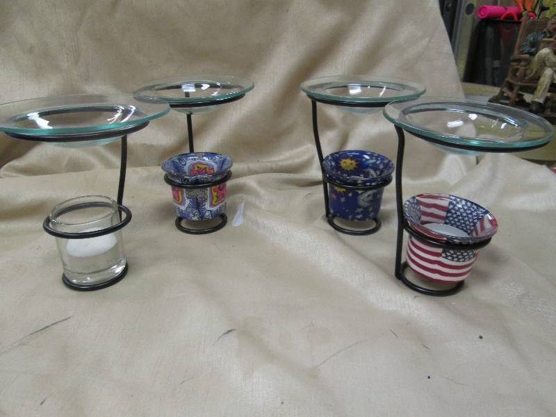 Qty 4 Candle Holders...