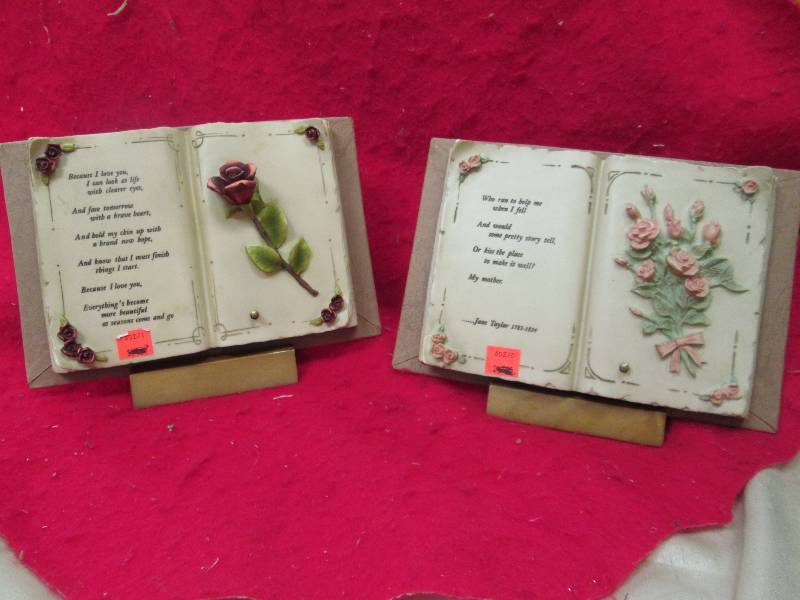 Qty 2 looks like a book one has ros...