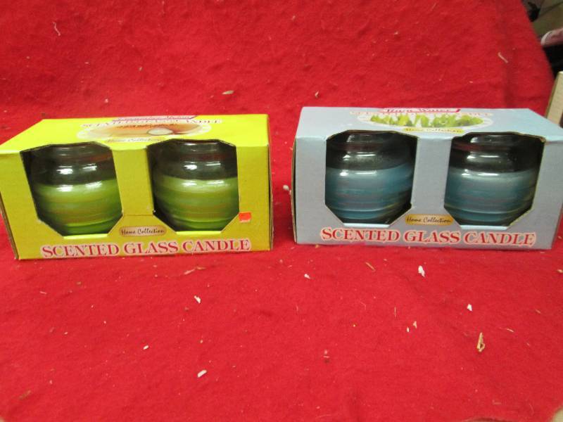Qty 2- Home Collection  Scented gla...