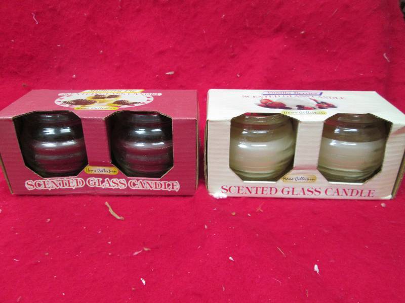 Qty 2 - Home Collection Scented gla...