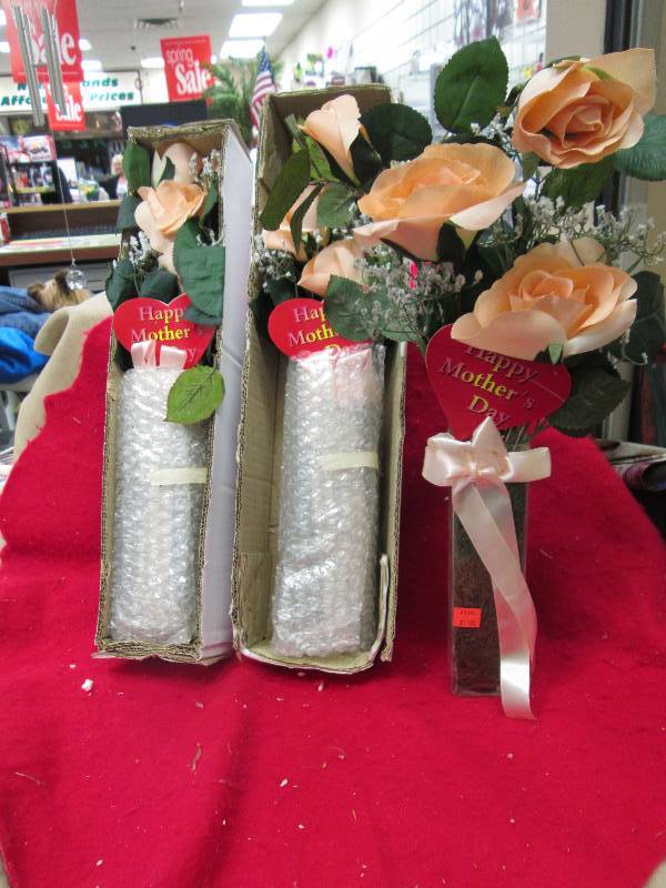 Qty 3 This satin bouquet creates an...