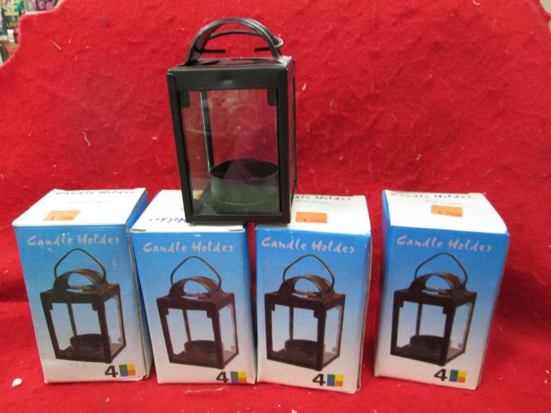 Qty 5 Candle holdes...