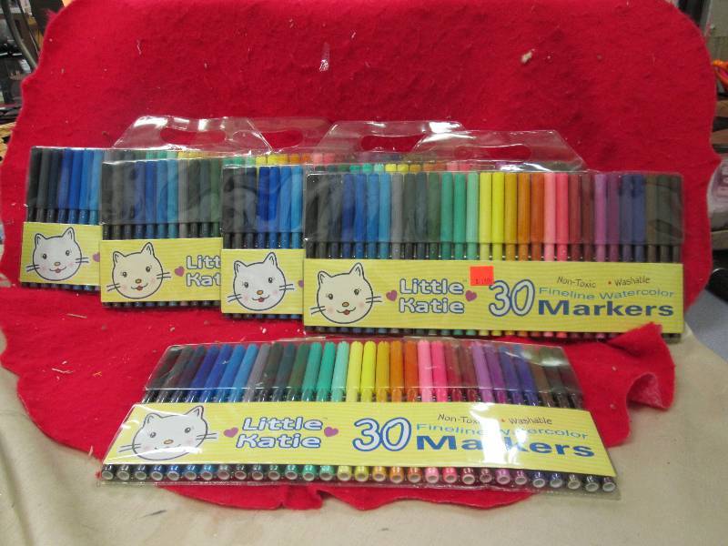 Qty 5 Little Katie 30 Markers...