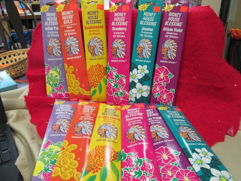 Qty 12 Money house gold incense 22 ...