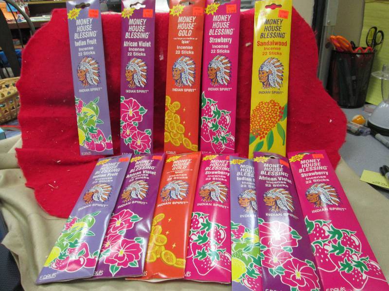 Qty 12 Money house gold incense 22 ...